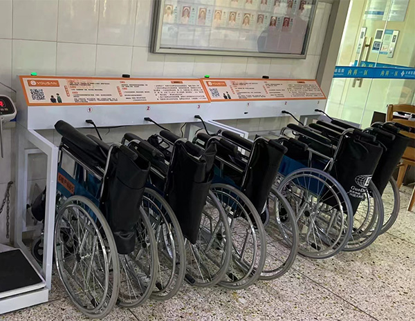 医院扫码共享轮椅